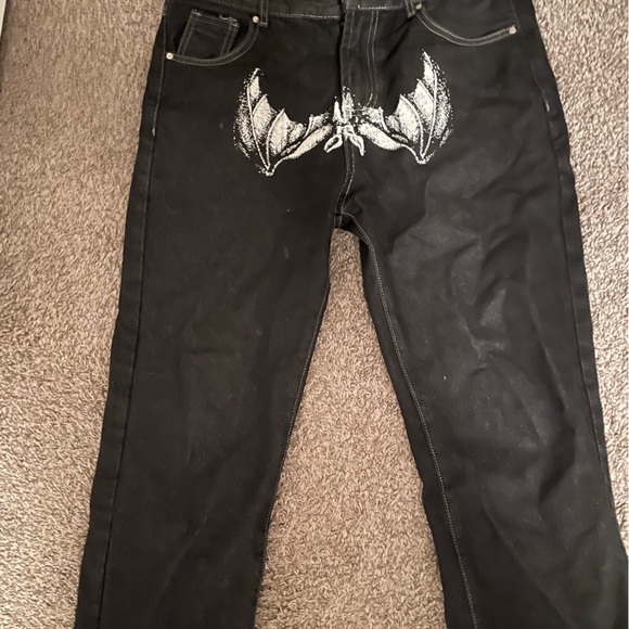 santo superior streetwear michael myers denim jeans - Picture 2 of 5